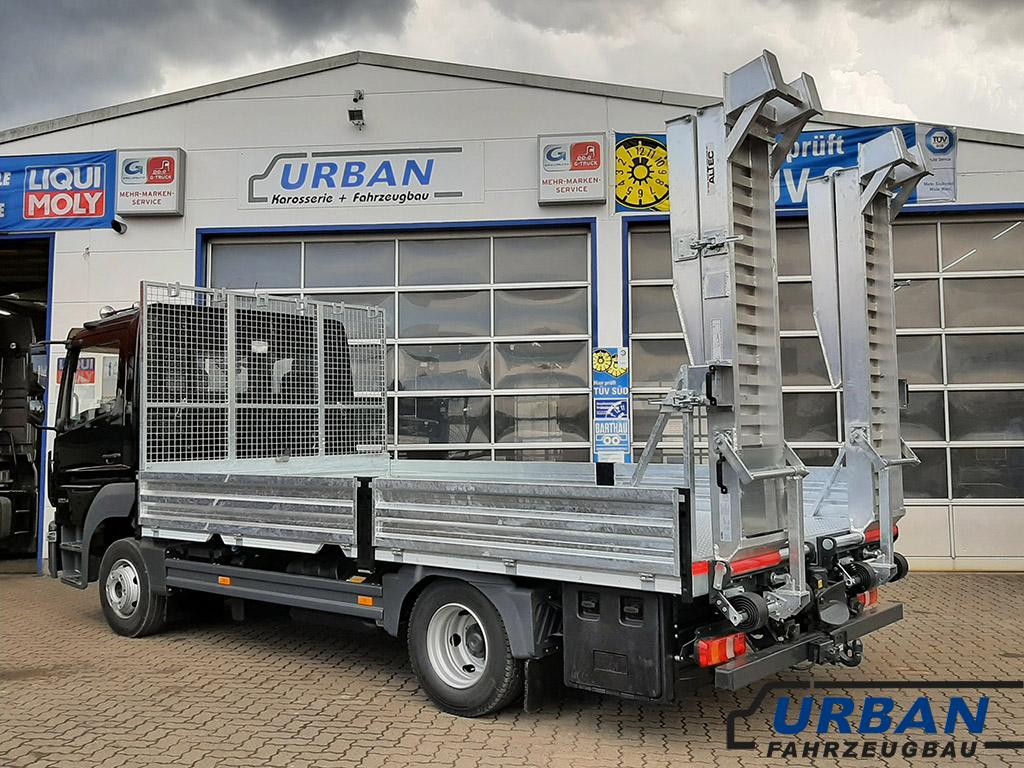 Maschinentransporter-Auffahrrampe